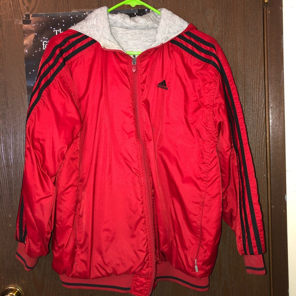 Reversible adidas jacket